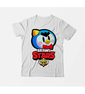 Brawl Stars Mr.P 2 Çocuk Beyaz Tişört