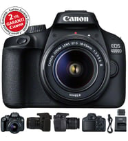 Canon EOS 4000d 18-55mm Wi-Fi® DSLR Fotoğraf Makinesi