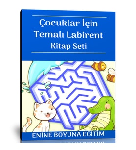 Çocuklar İçin Temalı Labirent Kitap Seti (2 Kitap)