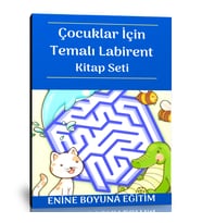 Çocuklar İçin Temalı Labirent Kitap Seti (2 Kitap)