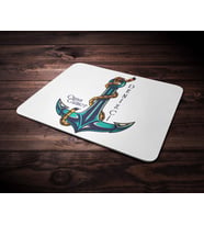 Kişiye Özel Denizci Tasarımlı Mouse Pad (Renksiz)