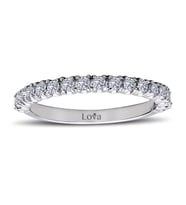 Lova 0,51 Karat Pırlanta Yarımtur Yüzük - 1030144