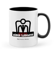 BK Gift Kişiye Özel Okul Müdür Yardımcısı Siyah Kupa Bardak  1