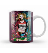 Margot  Robbie as Harley Quinn Kupa Bardak Porselen