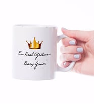 Kişiye Özel King Taçlı Öğretmenler Günü Tasarımlı Kupa