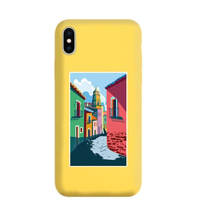 Sarı Lansman Telefon Kılıfı Iphone Xs Max