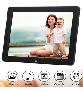 Dijital Fotoğraf Çerçevesi Video Oynatma + Mp3 (10 inç Lcd Ekran)