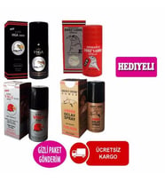 4 ADET KARMA GECİKTİRİCİ SPREY SETİ- %100 ORJİNAL ÜRÜN