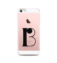 Iphone 5 Harf Tasarımlı Telefon Kılıfı B-Harfi 