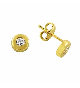 Küpe Şeker 1,14 Gram 14 Ayar Altın