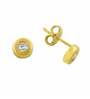 Küpe Şeker 1,14 Gram 14 Ayar Altın