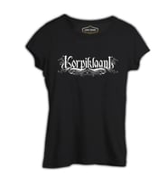 Korpiklaani - Logo Siyah Kadın Tshirt