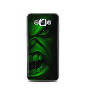 Hulk Tasarım Süper Şeffaf Silikon Telefon Kılıfı Samsung E7