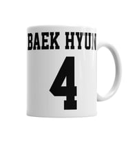 Exo Baekhyun  Kupa Bardak Porselen
