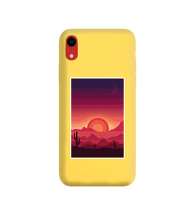 Sarı Lansman Kılıf iPhone XR