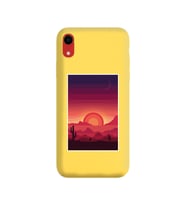 Sarı Lansman Kılıf iPhone XR