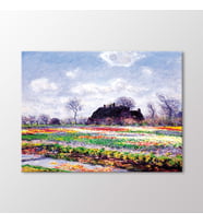 Arty Tablo Sassenheim'daki Lale Tarlaları Tablo (Karışık)
