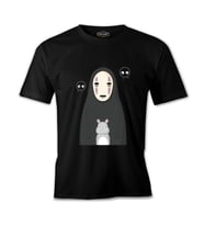 Sprited Away - Kaonashi Siyah Erkek Tshirt