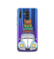 Tatil Araba Tasarımlı Süper Şeffaf Silikon Telefon Kılıfı Huawei Honor 20 Lite