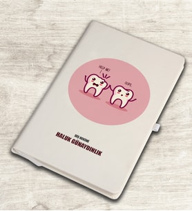Kişiye Özel Mesleki Diş Hekimi Temalı Defter 81360
