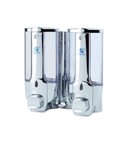 Xinda ZYQ138SK Sıvı Sabun ve Şampuan Dispenseri 2' li Krom 380 ml