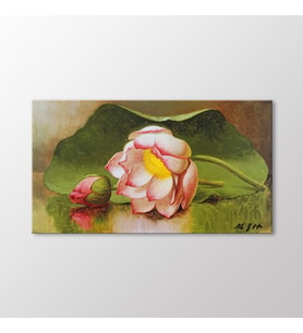 Arty Tablo Lotus Blossom Tablo (Karışık)
