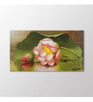 Arty Tablo Lotus Blossom Tablo (Karışık)