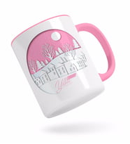 BK Gift Kişiye Özel Yılbaşı Mutlu Yıllar Pembe Kupa Bardak-24