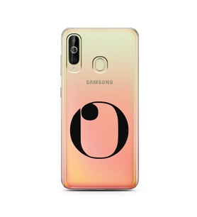 Samsung A60 Harf Tasarımlı Telefon Kılıfı O-Harfi 