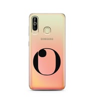 Samsung A60 Harf Tasarımlı Telefon Kılıfı O-Harfi 