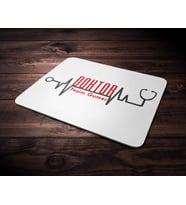 Kişiye Özel Doktor Tasarımlı Mouse Pad (Renksiz)