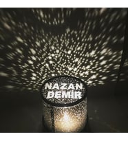 Kişiye Özel Star Master Projeksiyonlu Gece Lambası