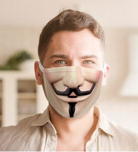 Salvador Dali Tasarımlı Yıkanabilir Maske