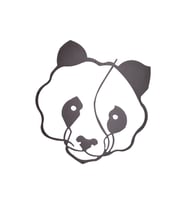 Panda Metal Duvar Tablosu