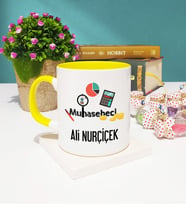 Muhasebeci Kupa Bardak Sarı
