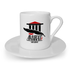 BK Gift Kişiye Özel Mesleki Avukat Türk Kahvesi Fincanı  7