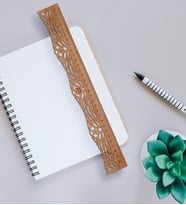 BK Gift Kişiye Özel Ahşap Cetvel Model 1a