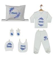 Pia Baby Gl 1915-08 İsme Özel Yastık Zıbın Set