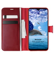 Microsonic Reeder P13 Blue Max Kılıf Delux Leather Wallet Kırmızı