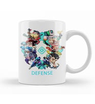 Overwatch Camiseta Defense Kupa Bardak Porselen