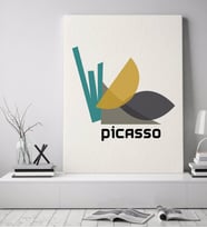 Picasso Tasarımlı Kanvas Tablo 70x100cm