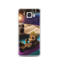 Baby Groot Tasarım Süper Şeffaf Silikon Telefon Kılıfı Samsung A3 (2016)
