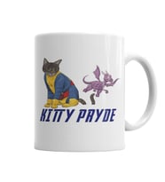 Kitty Pryde Lince Negra Cat Kedi Kupa Bardak Porselen