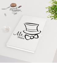 BK Gift Kişiye Özel Sevgililer Günü Beyaz Defter-94