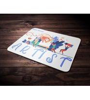 Kişiye Özel Artist Tasarımlı Mouse Pad (Renksiz)