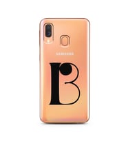 Samsung A40 Harf Tasarımlı Telefon Kılıfı B-Harfi 