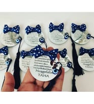Kişiye Özel Pleksi Bebek Magnet Hatıra 50 Adet (Gümüş)