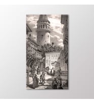 Arty Tablo Galata Sokağı Tablo (Karışık)