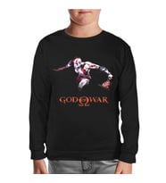 God of War 1 Siyah Çocuk Sweatshirt