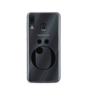 Samsung A30 Harf Tasarımlı Telefon Kılıfı Ö-Harfi 